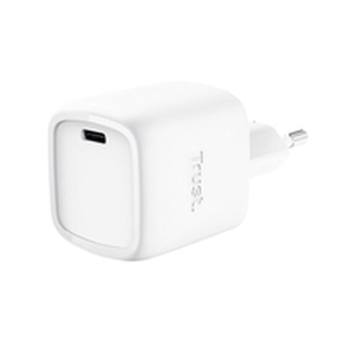 Trust Maxo Cargador de Pared GaN USB-C 30 W Blanco