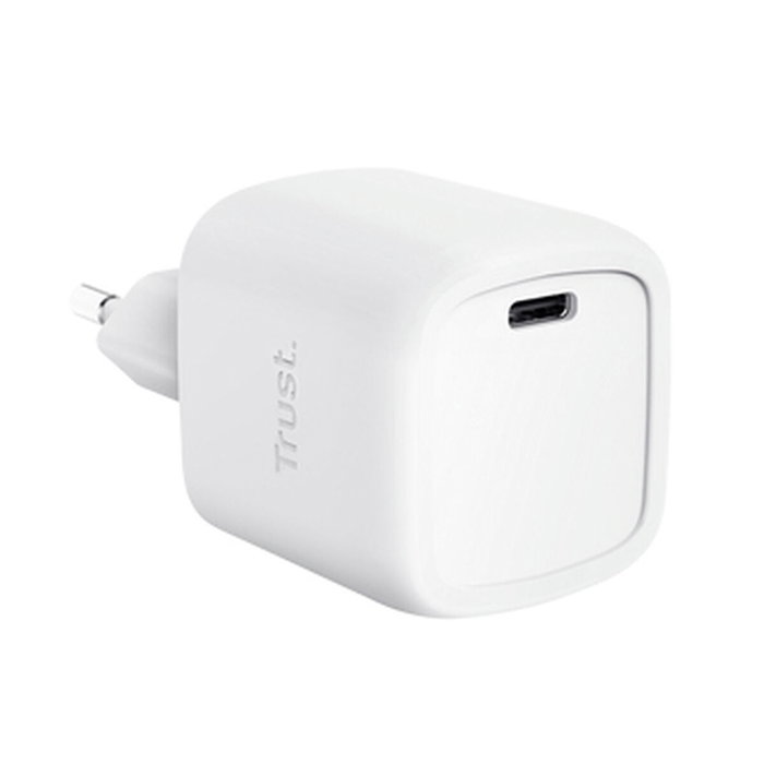 Trust Maxo Cargador de Pared GaN USB-C 30 W Blanco