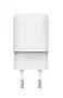 Trust Cargador de Pared GaN Maxo 30W con 1 Puerto USB-C, Carga Rápida Power Delivery 3.0, PPS, Blanco, Compacto