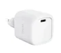 Trust Cargador de Pared GaN Maxo 30W con 1 Puerto USB-C, Carga Rápida Power Delivery 3.0, PPS, Blanco, Compacto