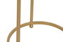Mesita Auxiliar Glam DKD Home Decor Dorado 40 x 64 x 40 cm Set de 2