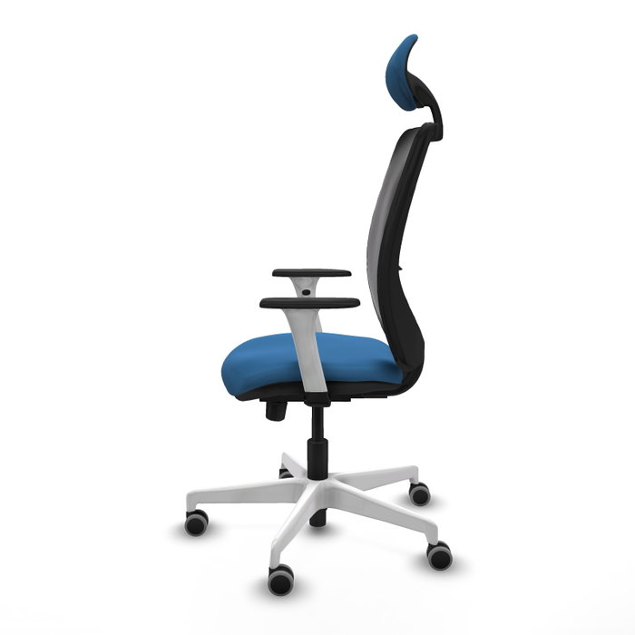 PIQUERAS Y CRESPO Silla de oficina Zulema Azul claro y Negro PIQUERAS Y CRESPO Silla de oficina Zulema Azul claro y Negro