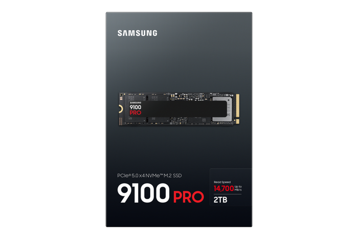 Samsung 9100 PRO 2 TB SSD M.2 NVMe PCIe 5.0