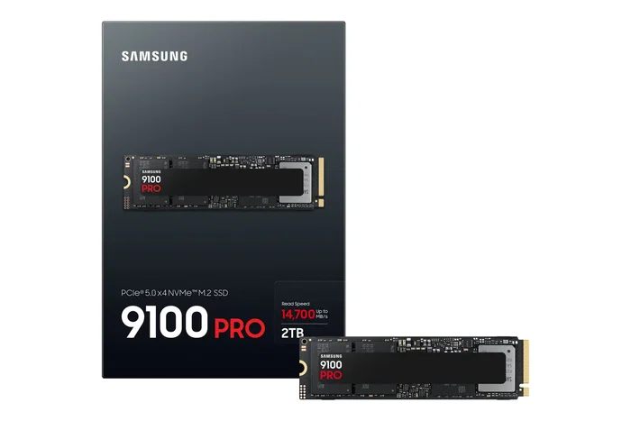 Samsung 9100 PRO 2 TB M.2 NVMe PCIe 5.0 SSD