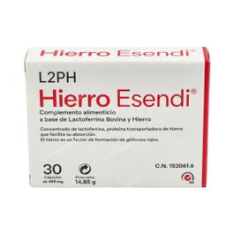 ELE2PHARMA HIERRO ESENDI 30 cápsulas