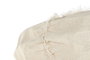 DKD Home Decor Lámpara de Techo Lino y Cuerda 80x80x20 Natural Crudo