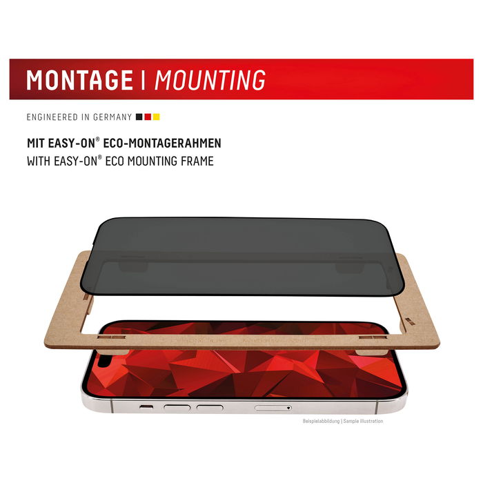 Displex Privacy Glass Protector de Pantalla para Apple iPhone 17 Pro Max