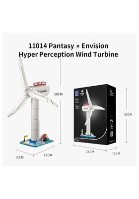 PANTASY Kit Construcción Envision Molino Eólico 463 Piezas +6 Años 50x12x16cm