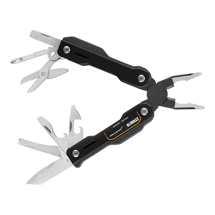 Dewalt Multiherramienta de mano 16 en 1 McLaren, acero inoxidable antioxido Dewalt Multiherramienta de mano 16 en 1 McLaren, acero inoxidable antioxido