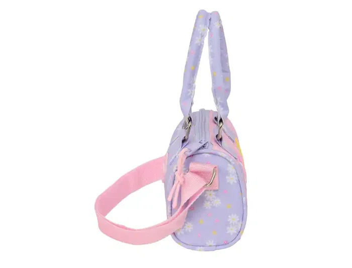 Bolso Bandolera Safta Bouquet Rosa Lila
