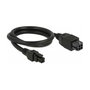 DeLOCK 85378 Cable de extensión Micro Fit 3.0 de 4 pines, 0,5 m