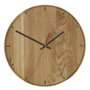 TFA Reloj de pared analógico de roble 60.3070.01