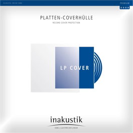 in-akustik Fundas Premium para LP de 12 pulgadas, Pack de 50