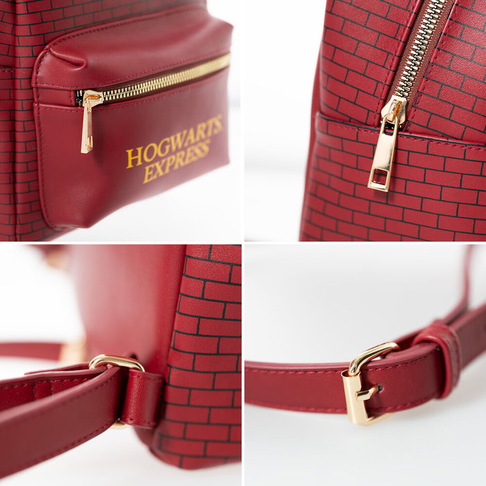 ERIK Mochila Plataforma 9 3/4 Harry Potter con bolsillo principal y frontal