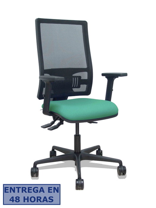 PIQUERAS Y CRESPO Silla Bormate Asincro Verde Esmeralda y Negro PIQUERAS Y CRESPO Silla Bormate Asincro Verde Esmeralda y Negro