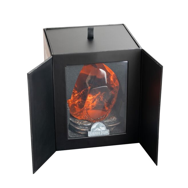 ERIK Lámpara Mosquito Ambar Jurassic Park 3D Resina Control Botón Pilas AAA o USB C