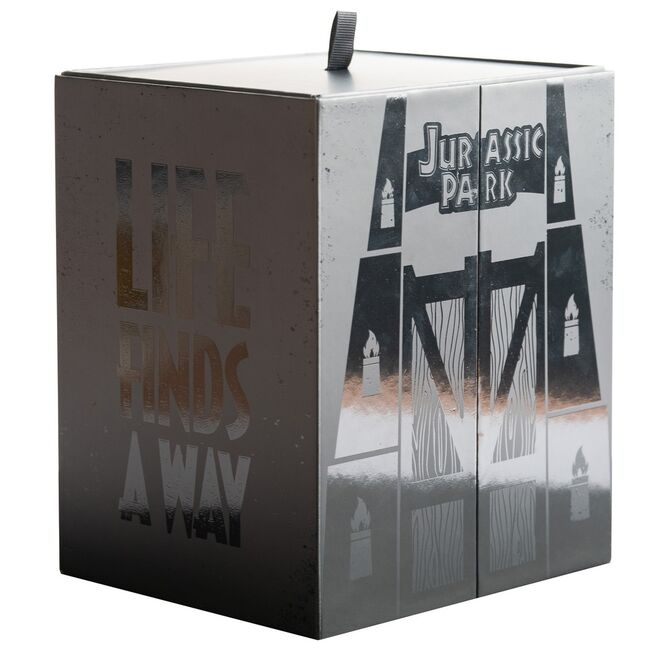 ERIK Lámpara Mosquito Ambar Jurassic Park 3D Resina Control Botón Pilas AAA o USB C