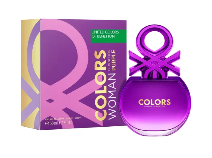 Benetton Colors Purple Agua de Tocador 50 ml