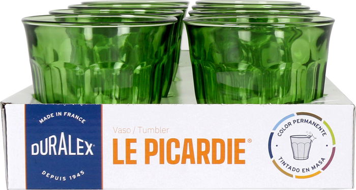 Duralex Vaso 25 cl Verde Picardie (24 Unidades)