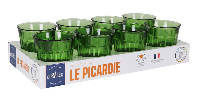 Duralex Vaso 25 cl Verde Picardie (24 Unidades)