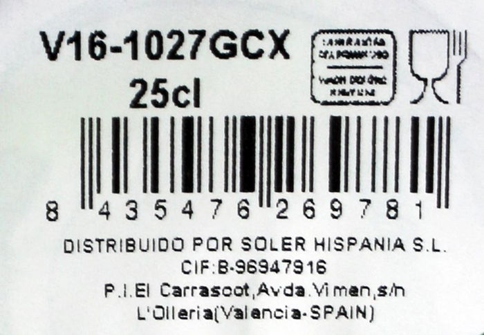 Duralex Vaso 25 cl Verde Picardie (24 Unidades)