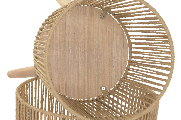DKD Home Decor Macetero Urban Marron 32x32x58 cm Set de 3