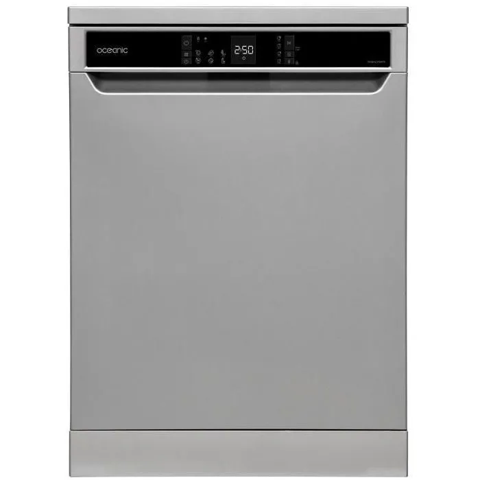 Lavavajillas de libre instalación OCEANIC OCEALV1247S - 12 cubiertos - 47 dB plateado Lavavajillas de libre instalación OCEANIC OCEALV1247S - 12 cubiertos - 47 dB plateado