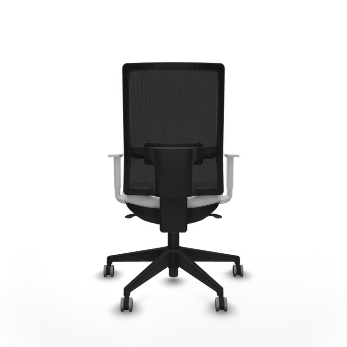 PIQUERAS Y CRESPO Silla de oficina Horna con Mecanismo Sincro Blanco y Negro PIQUERAS Y CRESPO Silla de oficina Horna con Mecanismo Sincro Blanco y Negro