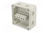 OBO BETTERMANN B 9/T Caja de conexiones IP67 gris claro
