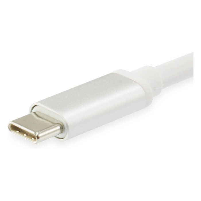 Level One USB-0402 Adaptador USB-C a RJ45 Gigabit Ethernet 10/100/1000 Mbps, 0.15m, Plata Blanco Level One USB-0402 Adaptador USB-C a RJ45 Gigabit Ethernet 10/100/1000 Mbps, 0.15m, Plata Blanco