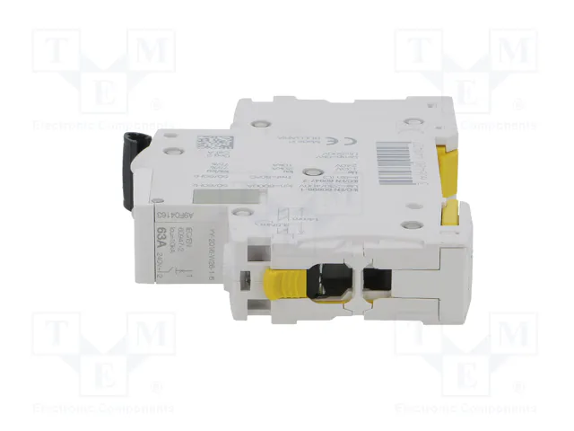 SCHNEIDER ELECTRIC iC60N Interruptor magnetotérmico 63A 1P Característica C SCHNEIDER ELECTRIC iC60N Interruptor magnetotérmico 63A 1P Característica C