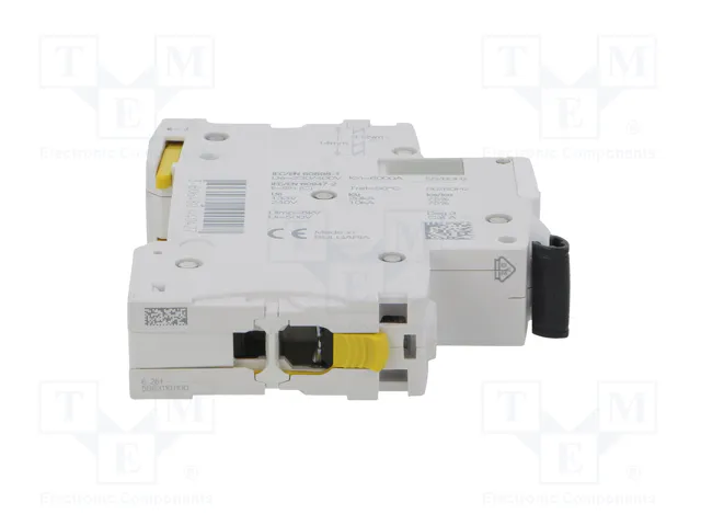 SCHNEIDER ELECTRIC iC60N Interruptor magnetotérmico 63A 1P Característica C SCHNEIDER ELECTRIC iC60N Interruptor magnetotérmico 63A 1P Característica C