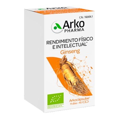 ARKOPHARMA Ginseng Bio Arkocápsulas 45 uds. ARKOPHARMA Ginseng Bio Arkocápsulas 45 uds.