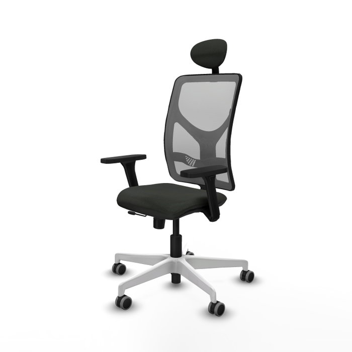 PIQUERAS Y CRESPO Silla de oficina Motilla con mecanismo Sincro/Traslack, Brazos 3D y Cabecero Fijo PIQUERAS Y CRESPO Silla de oficina Motilla con mecanismo Sincro/Traslack, Brazos 3D y Cabecero Fijo