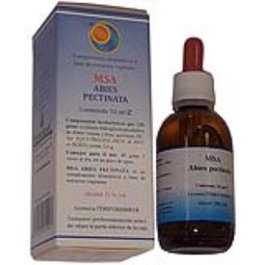 HERBOPLANET Msa Abies Pectinata - Yemas Abeto Blanco 50ml, Complemento Alimenticio para Huesos, Extracto de Plantas