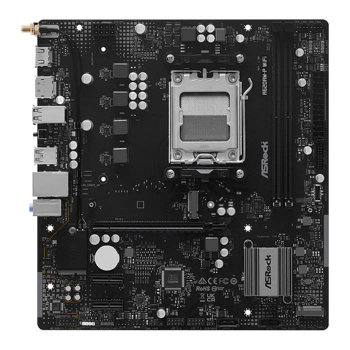 ASRock A620AM-P WiFi AM5 mATX DDR5 HDMI/DP