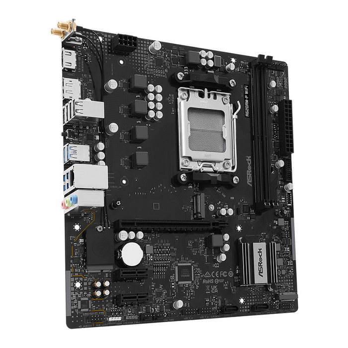 ASRock A620AM-P WiFi AM5 mATX DDR5 HDMI/DP