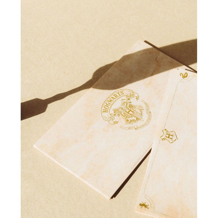 ERIK Blister Bolígrafo Pluma + Cartas Harry Potter, Papel Pergamino, Soporte Tintero