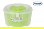 Tontarelli Centrifuga Ensalada 4.5L Transparente/Verde Rucola (6 Unidades)