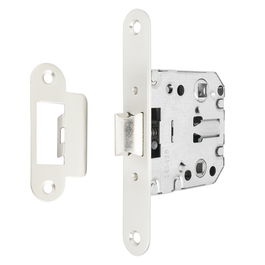 Becusa Picaporte Unificado Cabeza Redonda 2004C 47/50Mm Níquel Satinado