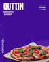 Quttin Cortapizza Acero/ABS 10 cm (Ancho) x 2 cm (Alto) x 9 cm (Largo) (24 Unidades)