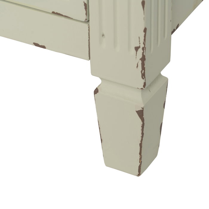 Mesita Beige Madera 45 X 35 X 65 cm