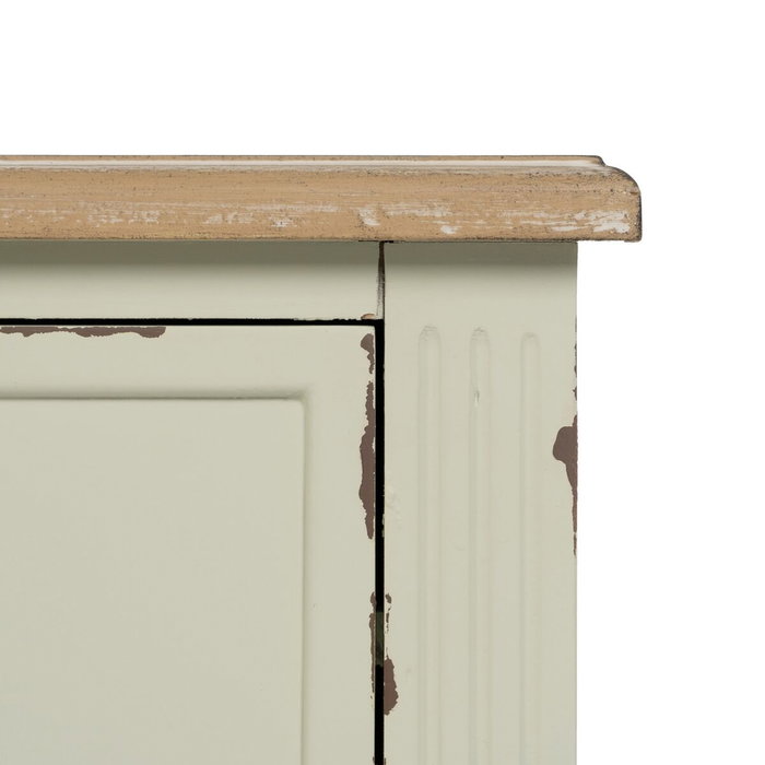 Ixia Mesita de noche beige madera 45 x 35 x 65 cm Ixia Mesita de noche beige madera 45 x 35 x 65 cm