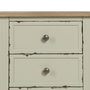 Ixia Mesita de noche beige madera 45 x 35 x 65 cm