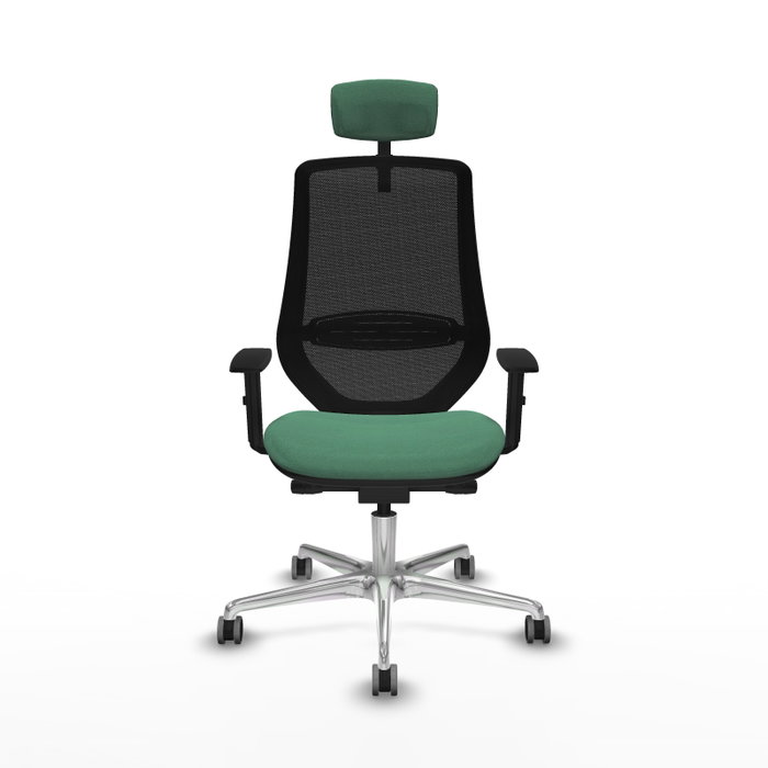 PIQUERAS Y CRESPO Silla de oficina Mardos Verde esmeralda y Negro PIQUERAS Y CRESPO Silla de oficina Mardos Verde esmeralda y Negro