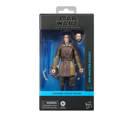 Hasbro Star Wars The Black Series Figura Jedi Master Dooku 15cm, Articulada con 2 Sables Láser, Inspirada en Tales of the Jedi para Coleccionistas
