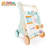 WOOMAX Andador de madera para bebés con actividades