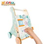 WOOMAX Andador de madera para bebés con actividades