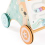 WOOMAX Andador de madera para bebés con actividades