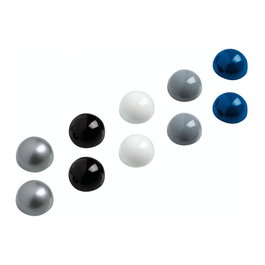MAUL Set de Imanes Redondos Ø 3,0 x 1,9 mm (10 unidades)